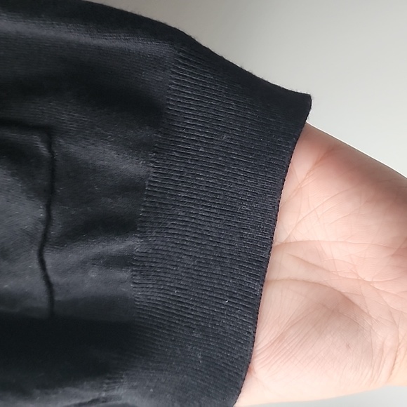 Kookai Braided Trim Fine Knit Button Up Cardigan - Picture 8 of 10